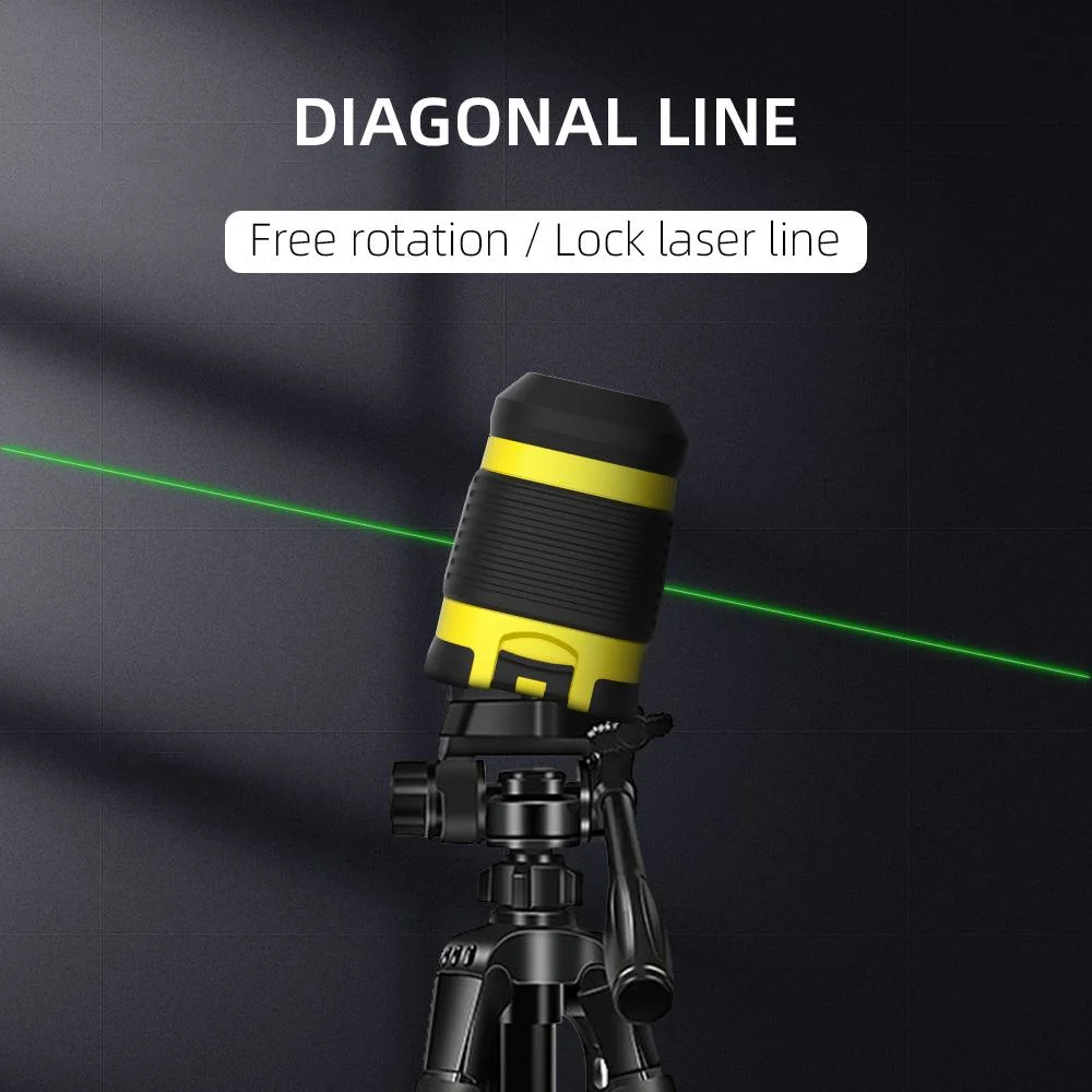 Laser Level 2 Lines Automatic Self-Leveling Laser Green Line