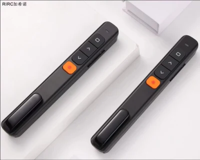 Cross-Border for New Lithium Battery Rechargeable Ppt Flip Pen Multimedia Presenter Presenter Remote Control Pen Infrared Laser Indicator Green Light Indicator
