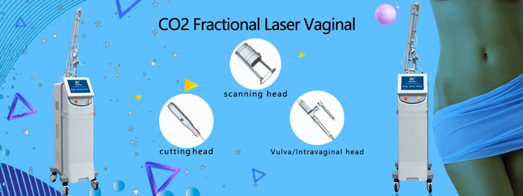 10600nm CO2 Laser Vaginal Rejuvenation Equipment Skin Resurfacing Laser Wrinkles Removal