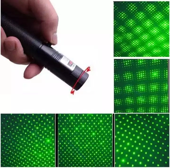 fashion High Power Adjustable Focus Green Laser Pointer Pen 532nm 100 to 10000 Meters laser 009 Range