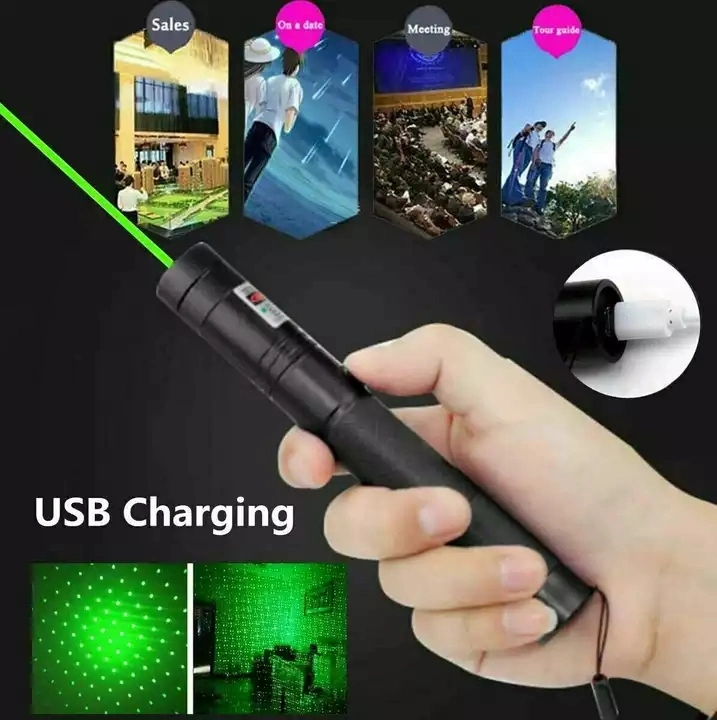 fashion High Power Adjustable Focus Green Laser Pointer Pen 532nm 100 to 10000 Meters laser 009 Range