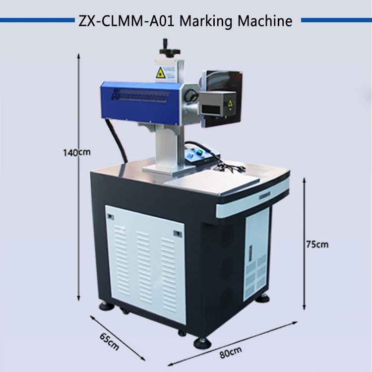 Ck Factory Price CO2 Laser Engraving Marking Machine Ci2 Laser Marking Machine 30W 3D Dynamic CO2 Laser Marking