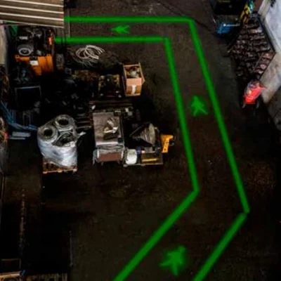 Virtual Laser Line Light Green/Red Laser Sidewalk for Pedestrian